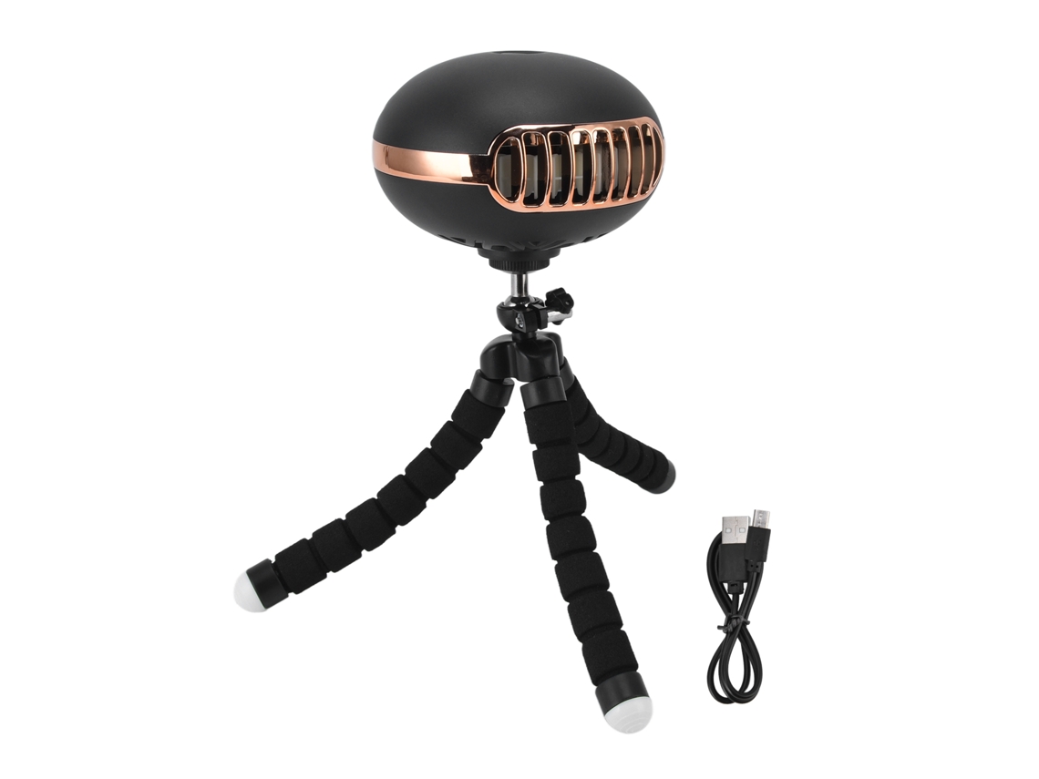 Ventilador De Carrinho Laxiscreed Com Três Modos, Carregamento Usb E Design Compacto