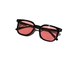 Óculos de Sol Quadrados Unissex, Multicoloridos, Masculino e Feminino, Armação Fashion, Óculos de Sol para Viagem e Direção (pó)