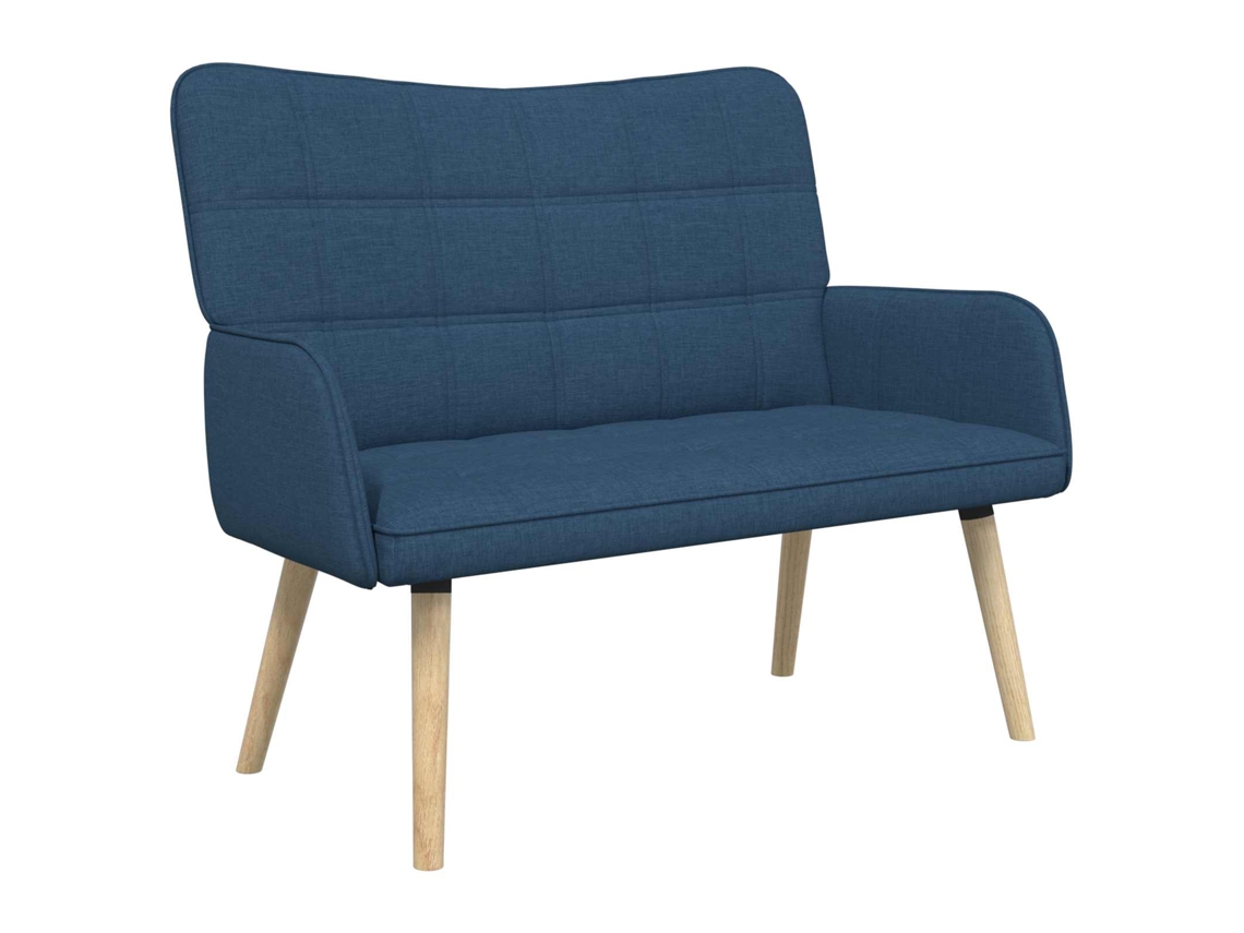 Sofá para 2 Pessoas Azul 115 X 61 X 87 Cm Tecido MAISON EXCLUSIVE