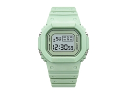 Relógio Esportivo Digital Masculino À Prova D'água, Multifuncional, Com Pulseira De Silicone (verde).