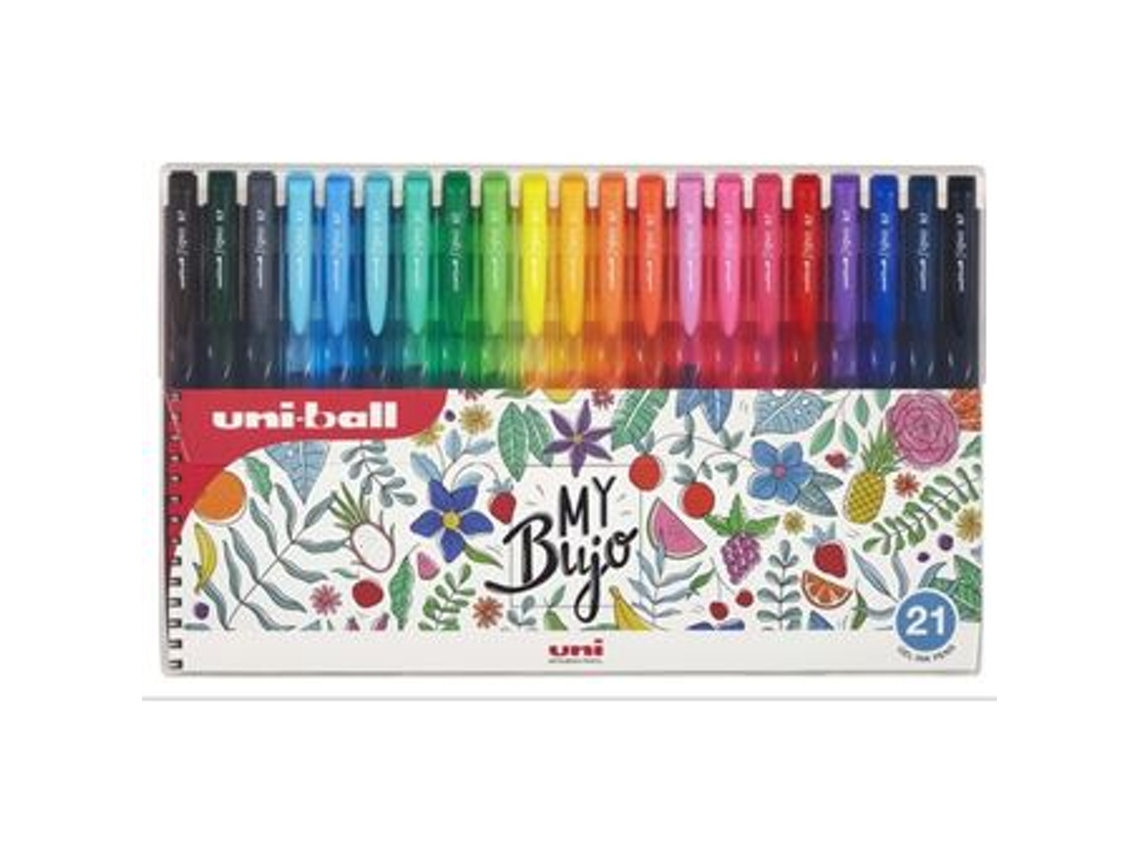 Carteira com 21 Unidades UNI-BALL Signo Bujo