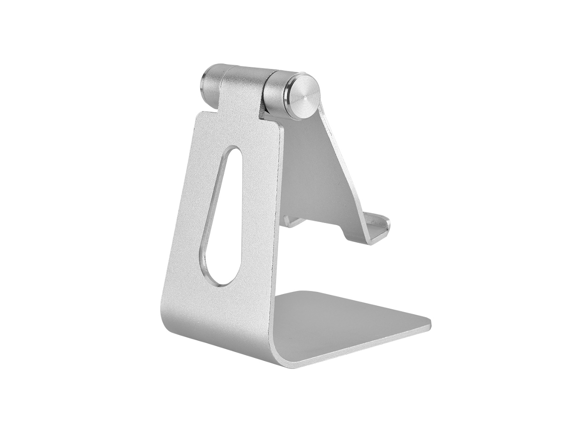 Suporte para Telefone Suporte para Telefone em Liga de Alumínio Z4 (prata) EOOCOO (material de Liga de Alumínio, Ajustável)