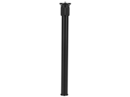 Monopé universal ajustável de 60 cm em liga de alumínio, haste de extensão portátil para câmera, haste de eixo mc-60 de 1/4 pol. LAXISCREED