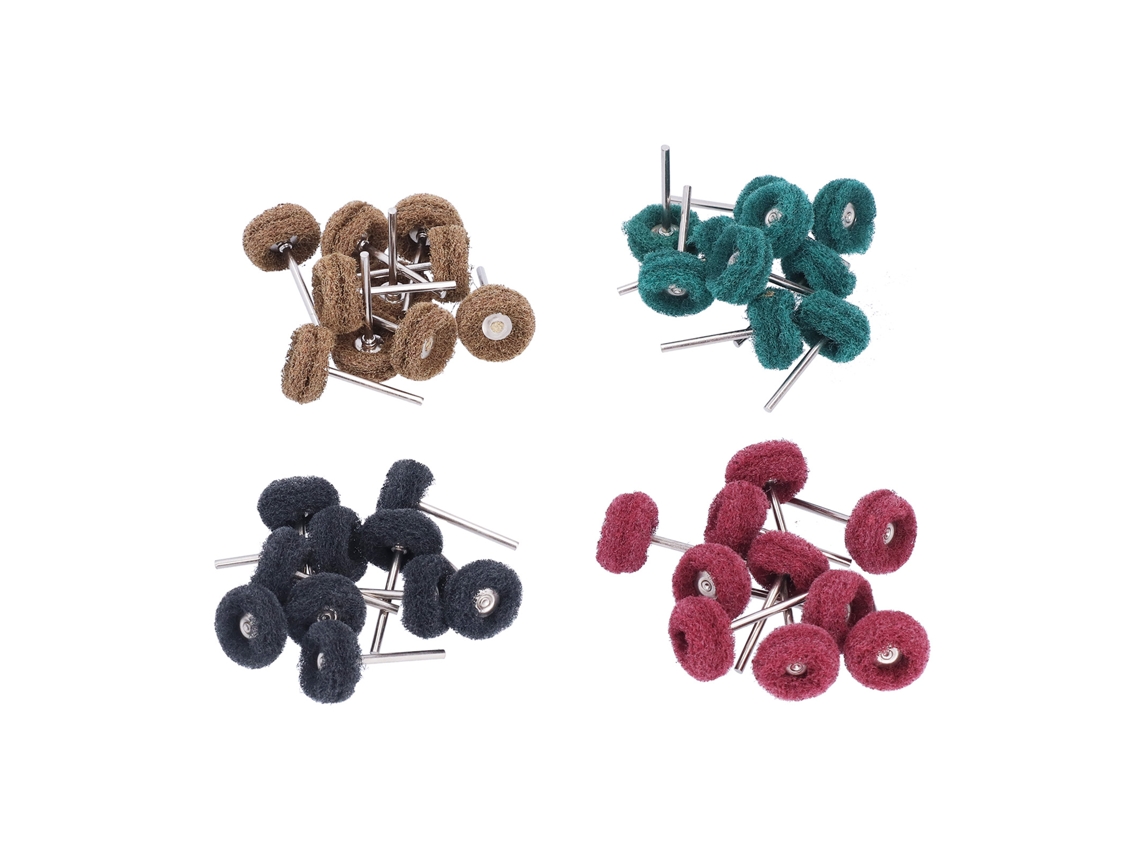 Conjunto De 40 Discos Abrasivos Para Polimento E Lixamento Com Ferramentas Rotativas Acessórios Hardware 1 Polegada