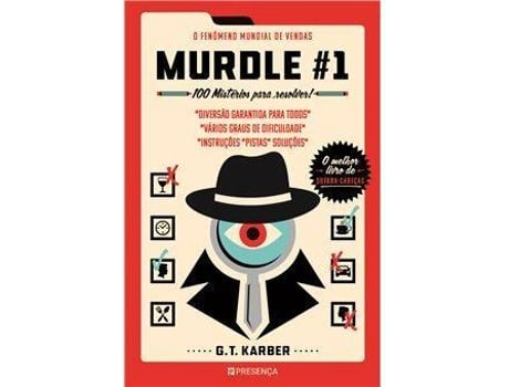 Livro Livro Murdle #1 - 100 mistérios para resolver! de G. T. Karber (Português) de G. T. Karber ( Português )