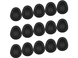 Conjunto De 15 Peças De Suporte Para Copos De Carro Em Silicone Preto, Estabilizador, Antiderrapante E Durável.