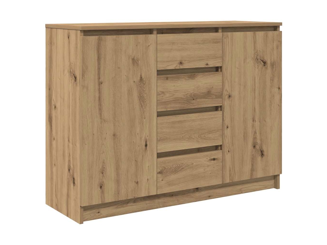 Sideboard, Sideboards Vidaxl Marrom Madeira Processada (n/a)