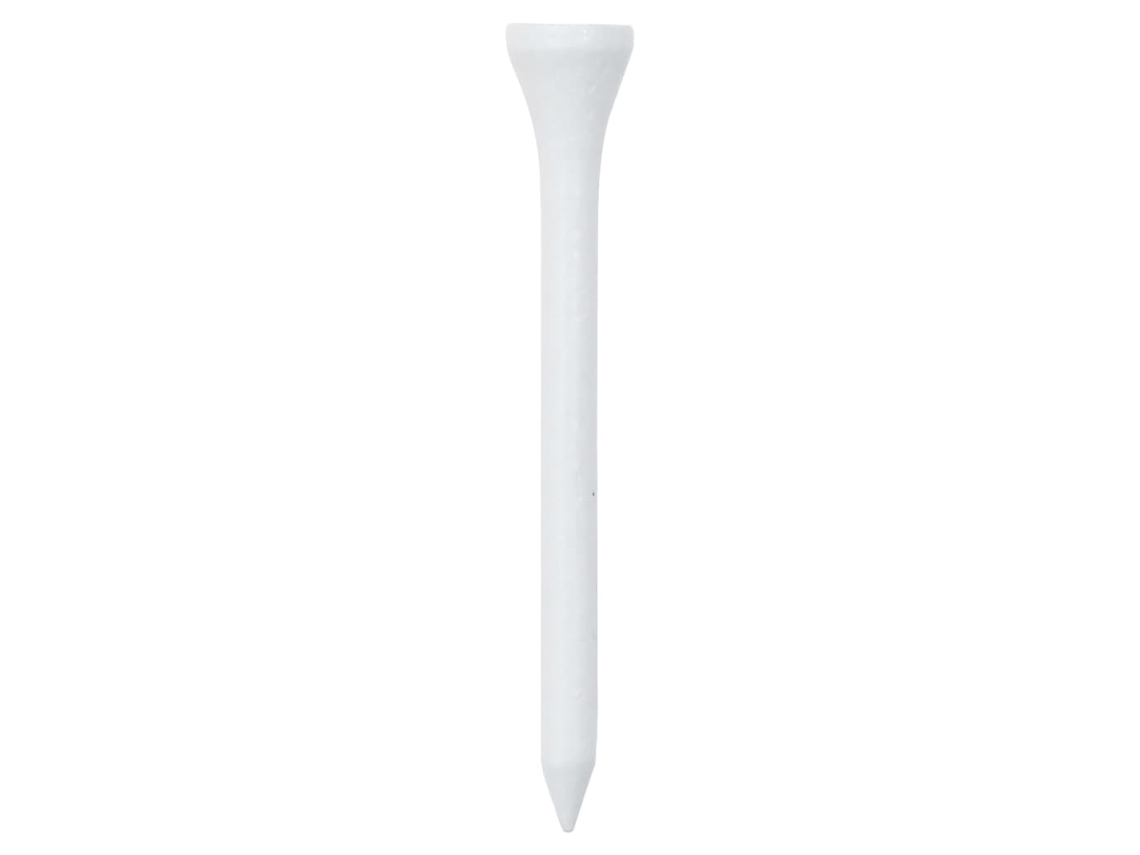 Golf Tee, Golf Tees Vidaxl Branco Bambu (83 Mm)