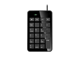 Mini Teclado Numérico Portátil Com Fio Usb De 23 Teclas Para Contabilidade Everley891