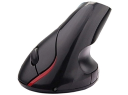 Rato Ergonômico Vertical Sem Fio Preto S/MARCA