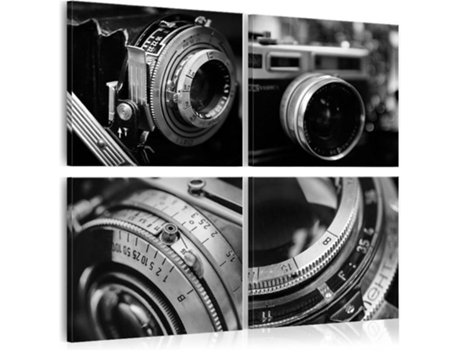 Quadro ARTGEIST Vintage Cameras (40 x 40 cm)