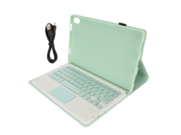 2026zentro-capa Com Teclado Desmontável E Trackpad Para Tablet Tab P11 Plus 2021/p11 2020 Tb J606f/j606x/j607f - Verde Claro