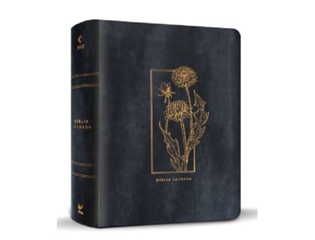 Livro Biblia Mulheres - Capa Dura - Luxo Floral Grafite - Nvt - Vida De Diversos (português Do Brasil)