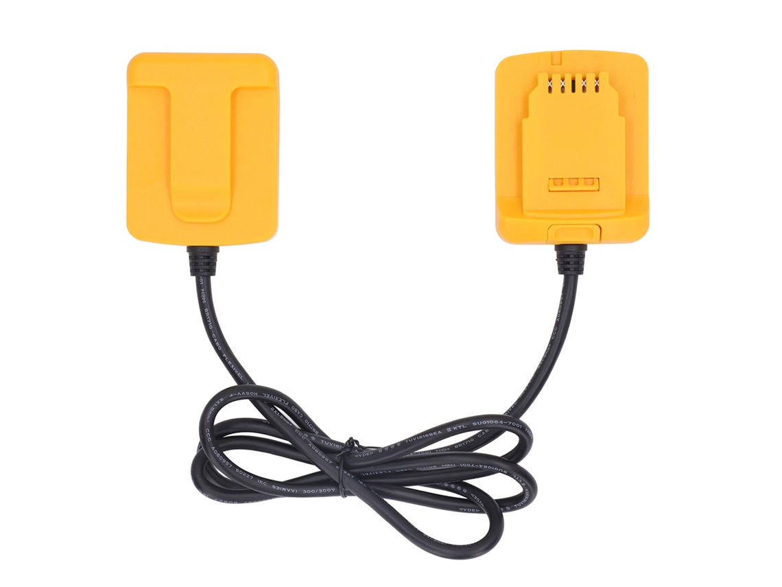 Adaptador De Batería Conversor De Energía Abs 1.6m 18v Para Dcb201 Dcb203 Dcb204 Dcb206 Dcb207 Dcb208