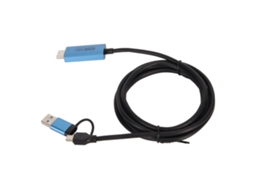 Adaptador Usb Tipo C Para Hdmi Plug And Play Cabo Conversor Para Telefone Laptop 6.6ft