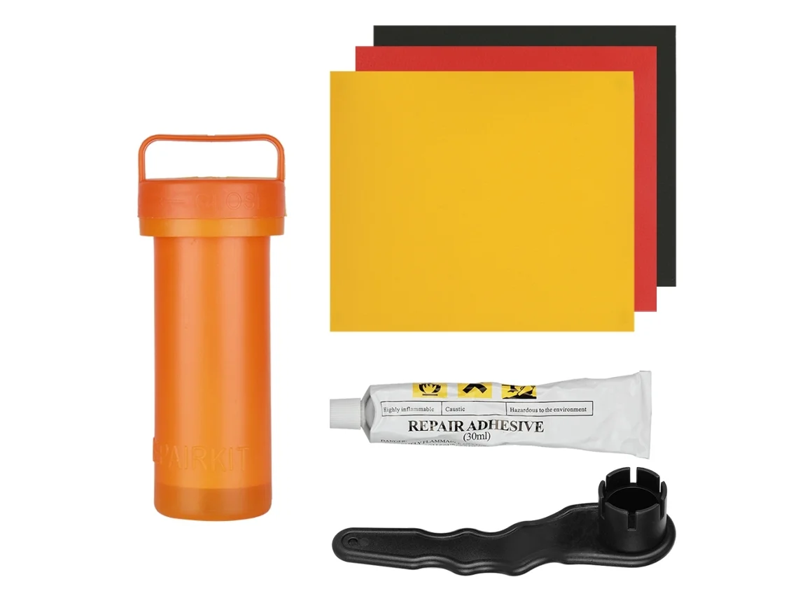 Inflatable Boat Surfboard Kayak Repair Kit For Fixing Damage, Including Glue, Valve Wrench, Inflatable Supplies Repair Tools