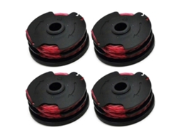 S0J 4 carretéis de linha para roçadeira HYPER TOUGH, WORX WG117, WG118, carretéis de nylon, HT18