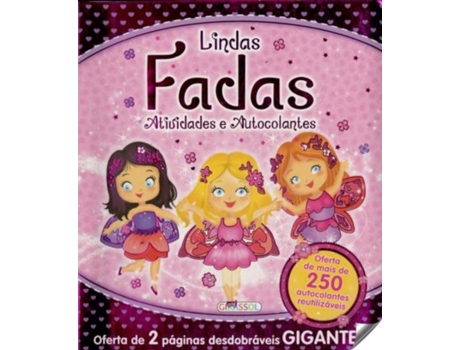 Livro Lindas Fadas Atividades E Autocolantes de VVAA (Português)