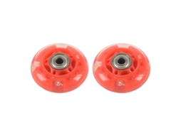 Bolsa Para Patins Roller Board, Rodas Vermelhas De 64 Mm X 24 Mm, Para Uma Experiência De Patinação Mais Rápida E Suave, Desempenho Confiável Com Rola