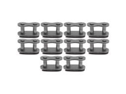 10 Peças Engranaje Maestro De Cadena 420 Enlace De Conexión Para Motocross Atv Quad Patinete Accesorio De Reemplazo