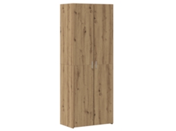 Conjunto 1 Armazenamento Em Madeira Engenharia Vidaxl Castanho Derivados De Madeira (70 X 42,5 X 185 Cm)
