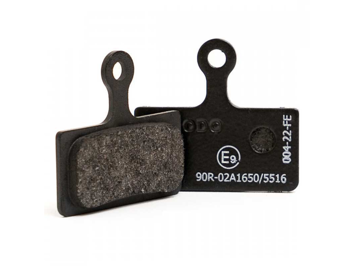 Pastilhas de Freio a Disco de Resina para Bicicleta Elétrica Fsa/Rever/Shimano 2P Castanhoferodo