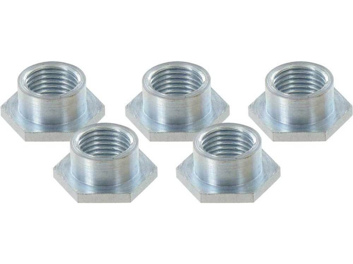Ferramentas VAR Bag Of 5 Hex Nuts (5.85 Mm)