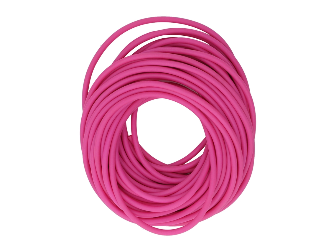 Tubo de Látex Natural 10m Rosa para Elásticos de Estilingue Peças de Reposição para Caça Ao Ar Livre S/MARCA