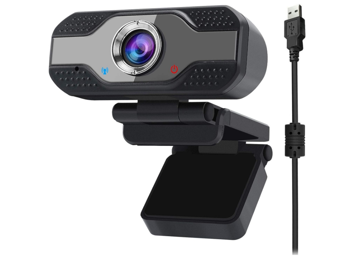 Webcam Para Pc, Câmera Usb Com Microfone Plug Play Microfone Embutido Full Ultra Hd 1080p Câmera Da Web Câmera De Vídeo Chamada De Vídeo Tra