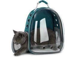 Mochila de Transporte para Cães e Gatos, Transparente AQUAFORGE