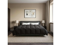 Vidaxl Edredom De Inverno 240 X 260 Cm Inverno Antracite Respirável