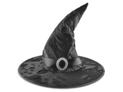 Chapéu De Bruxo Preto Clássico Para Halloween