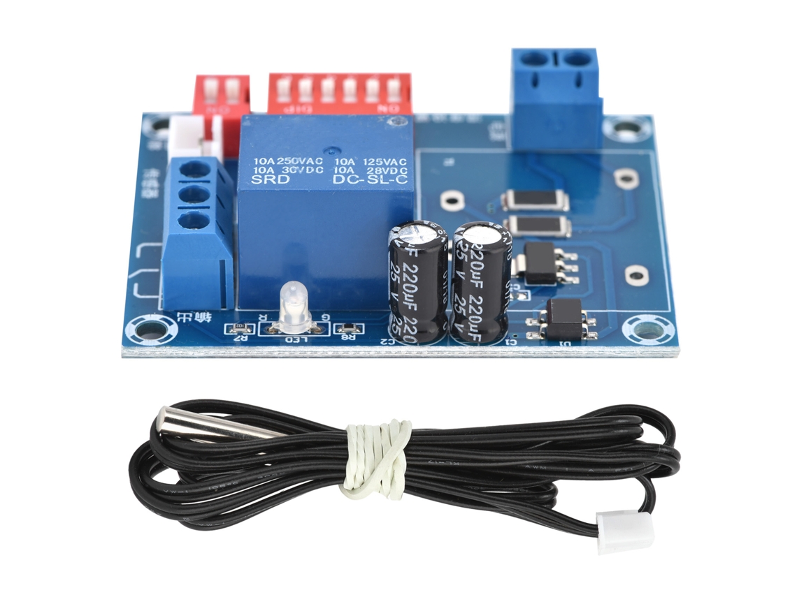 Controlador de Temperatura Digital de Alta Precisão com Interruptor Dip 24v S/MARCA