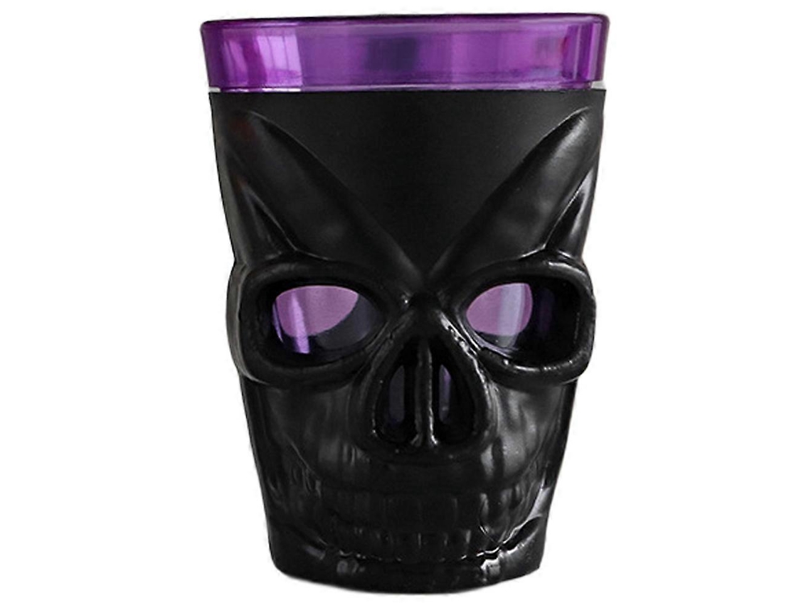 Lâmpada Decorativa De Halloween Para Copo Com Caveira