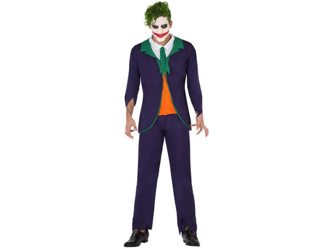 Fato de Homem DISFRAZZES Palhaço A Rir (Tam: M/L)