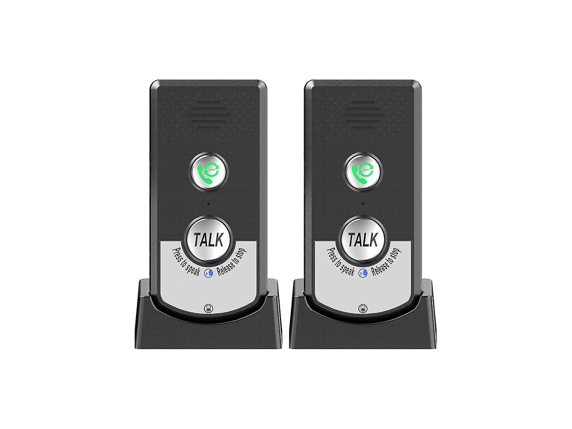 Pacote Com 2 Interfones Sem Fio Compatíveis Com Voz Doméstica, Interfone Bidirecional Portátil De Ultra Longa Distância Para Casa Brilvibera