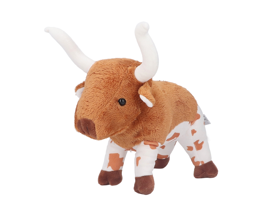 Mali boneco de Pelúcia de Touro Macio Presente Decorativo Animal Toy para Casa Amigos Família