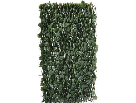 Cerca de Salgueiro HABITAT ET JARDIN Sauce (Verde - Tecido de Poliéster - 200 x 100 cm)