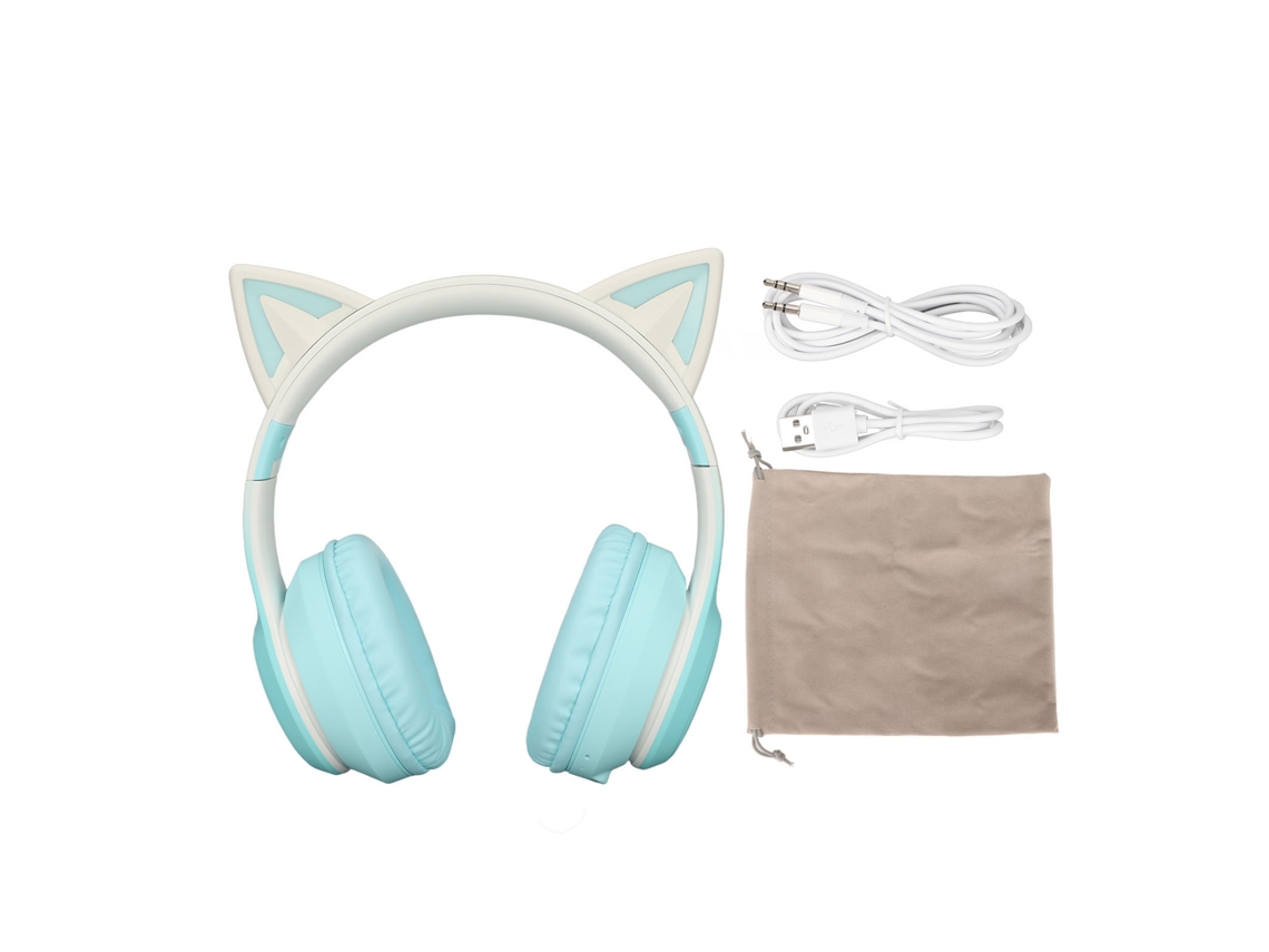 Fones de Ouvido Gamer LAXISCREED Bluetooth 5.3 Led