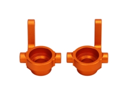 Mali 2pcs Copo de Direção Rc Blocos de Direção de Alumínio Reduz Vibração para Carro Off Road Zd Racing Dbx 10 Laranja