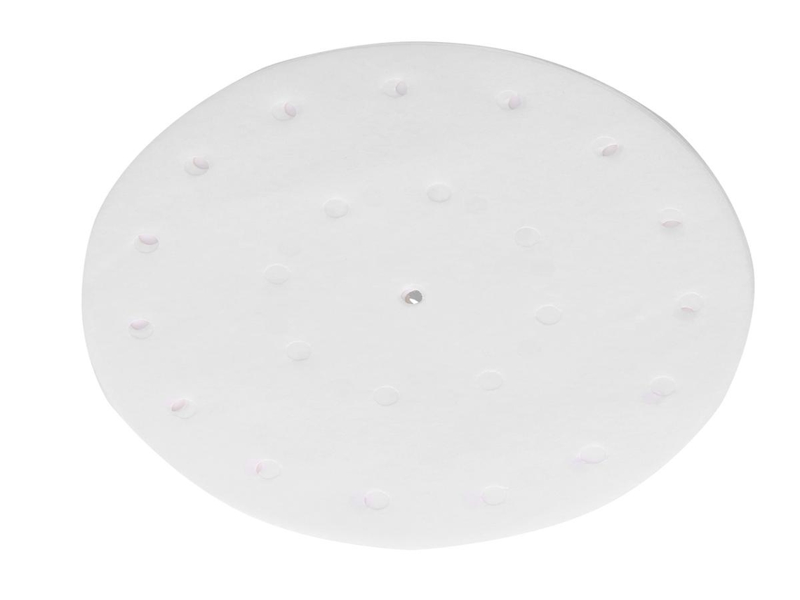 Lurelia Papel Para Air Fryer, 100 Folhas, 18 Cm, Antiaderente
