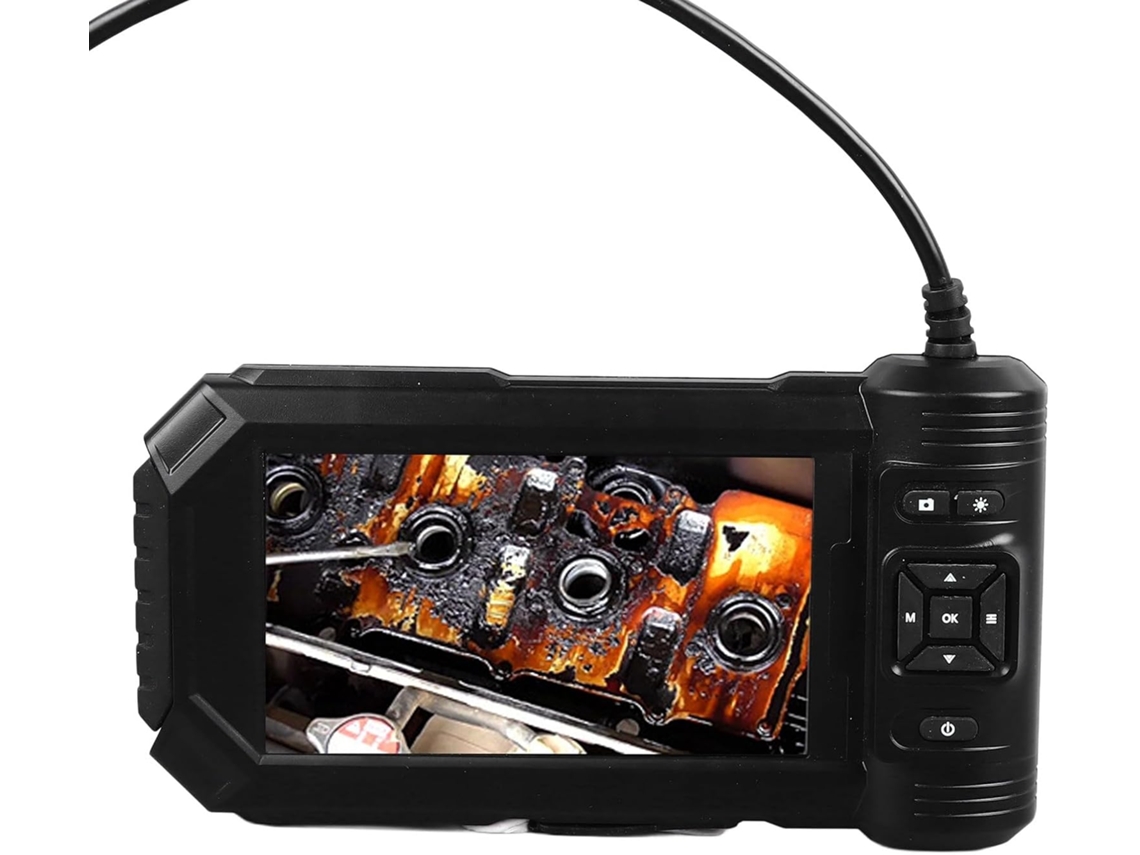 Endoscópio Para Exame Endoscópico, Endoscópio Com Tela Lcd Hd De 5 Polegadas E Led Para Exame De Tecido.