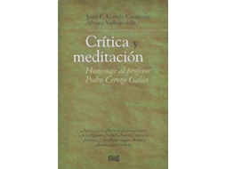 Livro Critica Y Meditacion Homenaje Al Profesor Pedro Cerezo Galan (Espanhol)