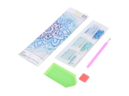 Kit de Pintura de Diamante Diy Padrão de Flor | S/MARCA