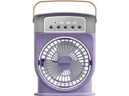 Ventilador Portátil De Chão Com 5 Velocidades, Silencioso E Grande