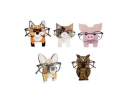 Suporte Para Óculos Em Madeira Com Cabeça De Animal Fofa Em 3d Presente De Natal Hengjian