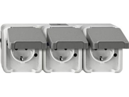 Meg2390 8029. Corrente 16 A. Largura 223 mm, profundidade 83 mm, altura 57 mm (4074953) Merten (máximo)