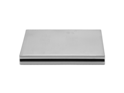 Fontana Retangular Cascata Aço Inox 12v Led Piscina Jardim