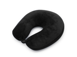 Almofada Cervical Preta, Confortável e com Suporte AQUAFORGE