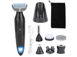 Depilador Eléctrico 6 En 1 Trimmer Cejas Nariz Rostro